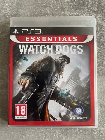 Jeu pour Sony PS3, Watch dogs, édition essentials en français.