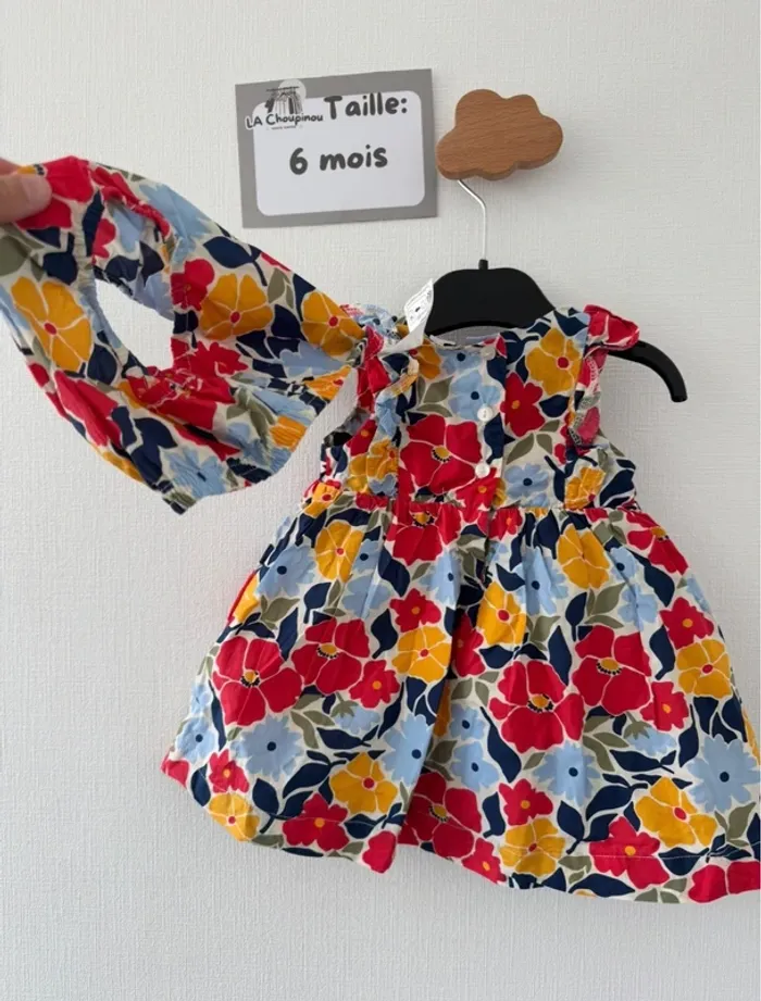 Robe et sa culotte - taille 6 mois 🌸 - photo numéro 2