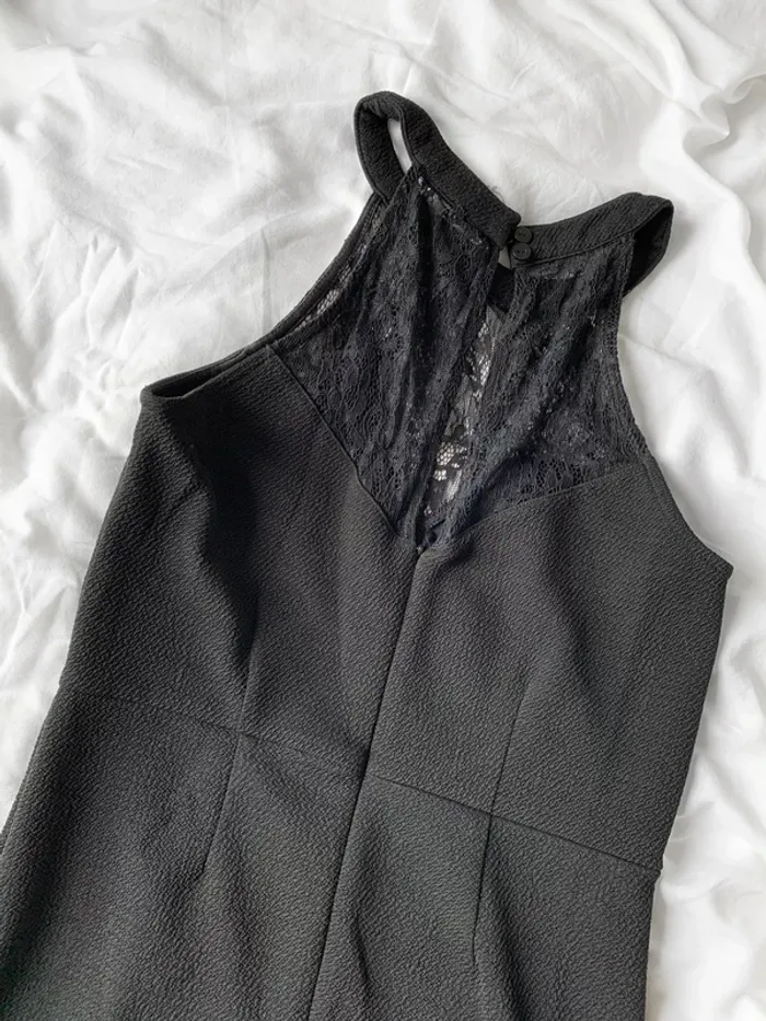 Robe soirée noire dentelle - photo numéro 2