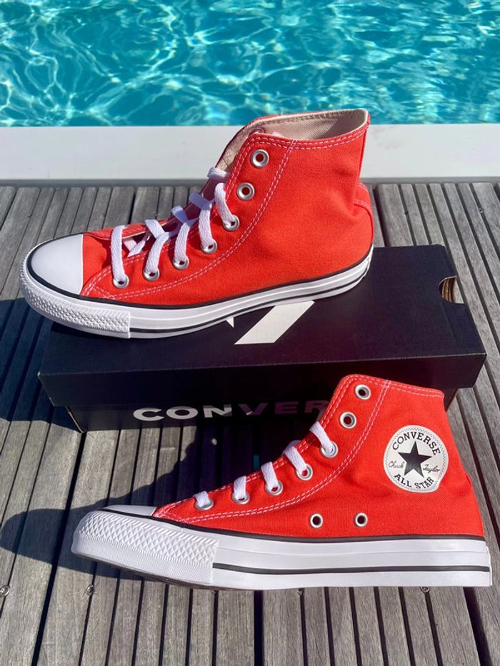 Converse Chuck Taylor glow summer orange vermillon