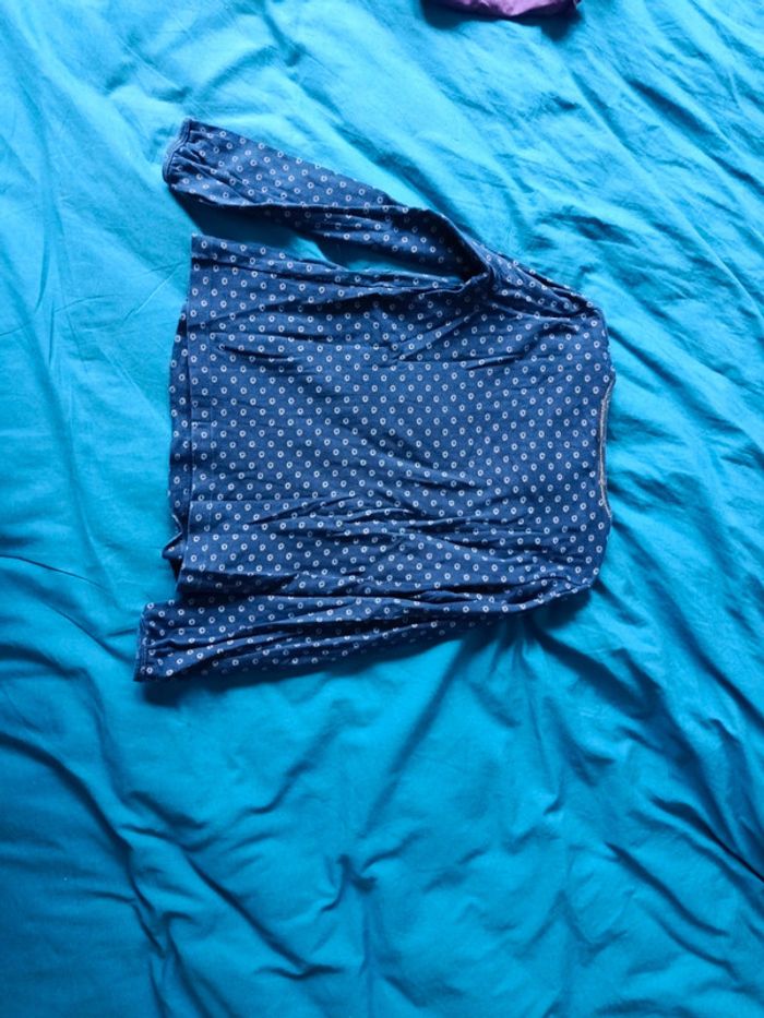 T shirt manches longues petit bateau taille 8ans - photo numéro 3