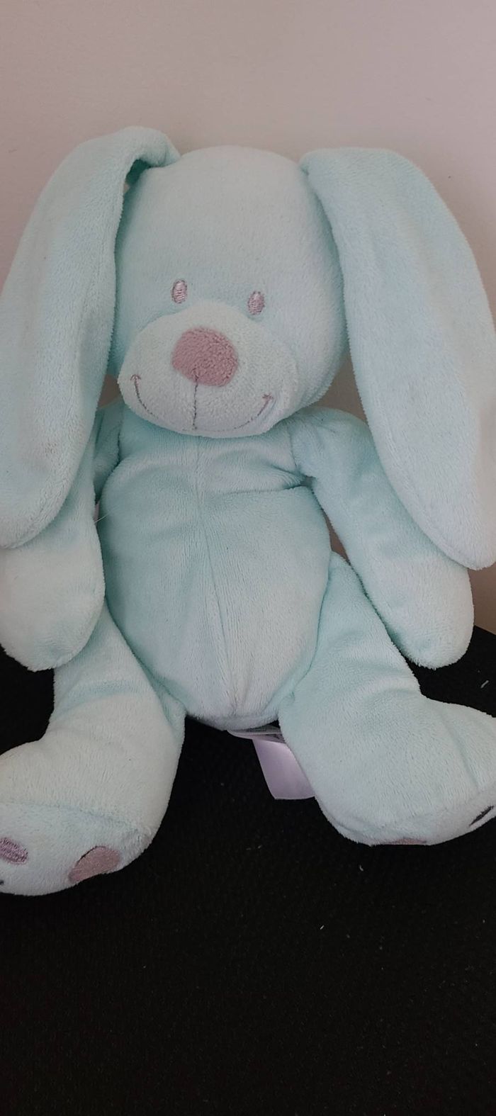 Doudou peluche lapin bleu Simba