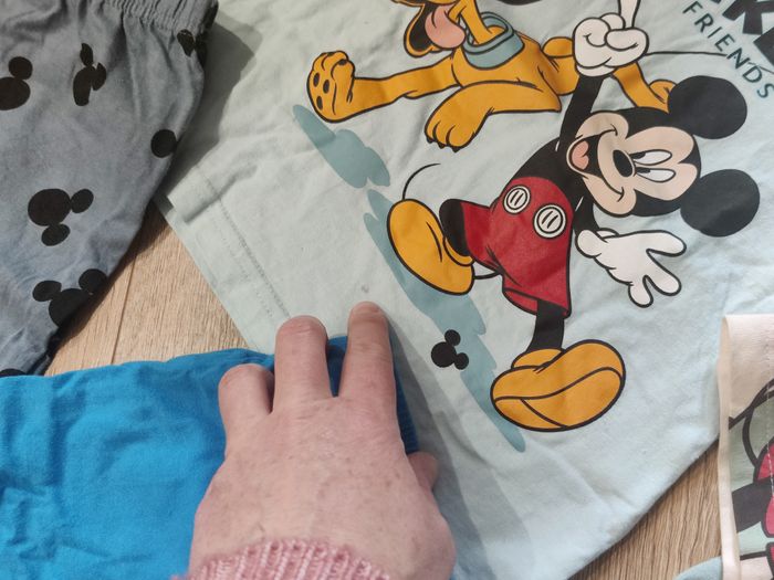 Lot de 3 pyjamas coton Mickey Disney Taille 3-4 ans - photo numéro 5