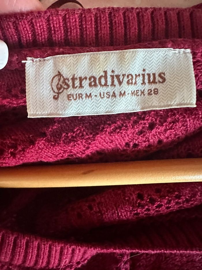 Sweat bordeaux stradivarius - photo numéro 5