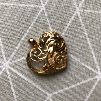 pendentif Coeur doré