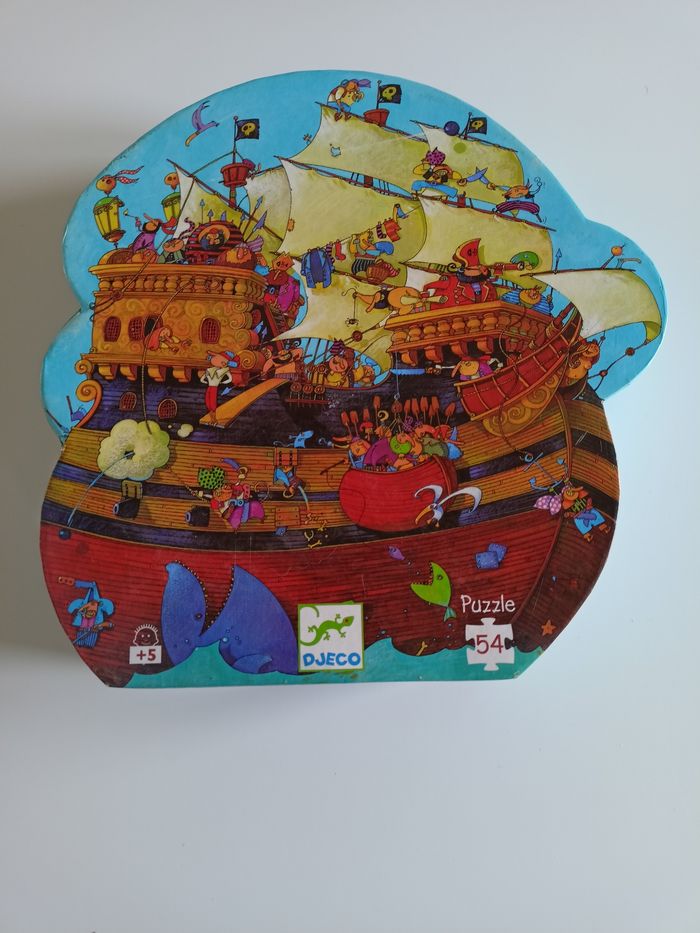 Puzzle le bateau de Barberousse Djeco 54 pièces