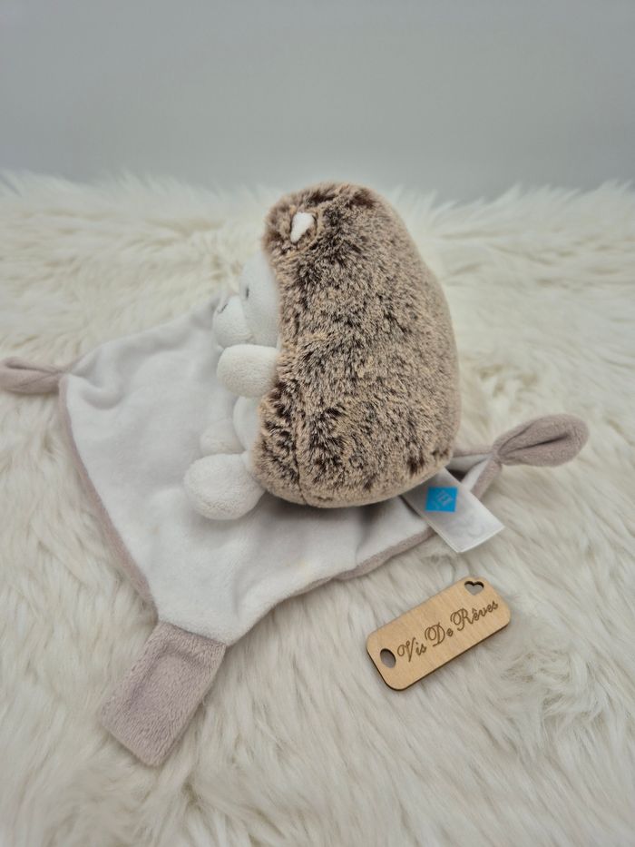 Doudou mouchoir peluche Hérisson Mon Doudou Tex - photo numéro 2