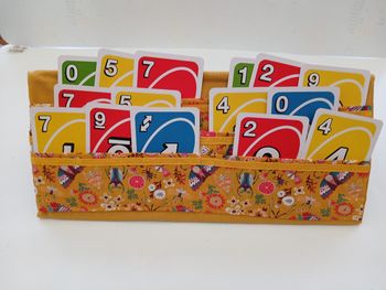 Porte cartes tissu