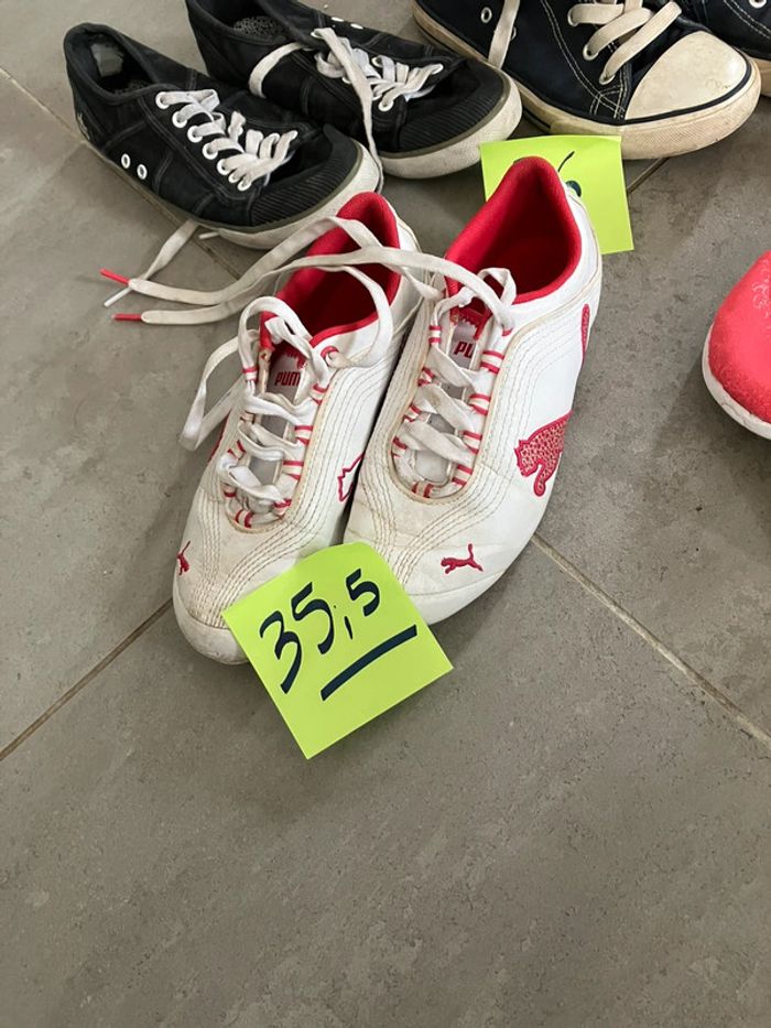 Lot 35 / 36 chaussures fille - photo numéro 2