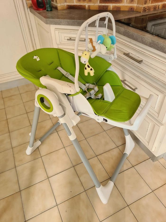 Chaise haute bebe enfant évolutive transat pliable Sweetyfox - photo numéro 4