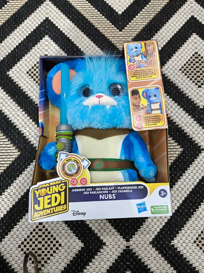 Peluche jedi parlant Disney neuf