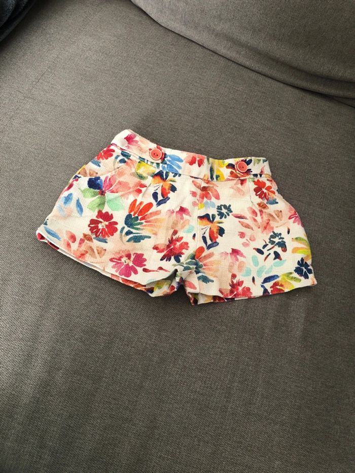 Short zara 12/18 mois