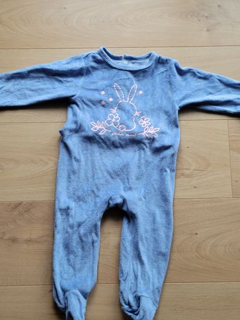 Pyjama bleu lapin