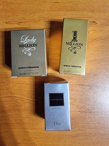 Lot parfums format voyage