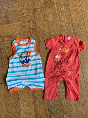 Lot de 2 combinaisons été Disney