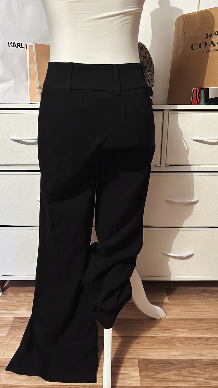 Pantalon noir classique coupe large Camaïeu T36 - photo numéro 2