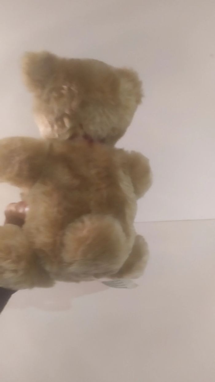 jolie nounours articulable noeud rouge - photo numéro 2