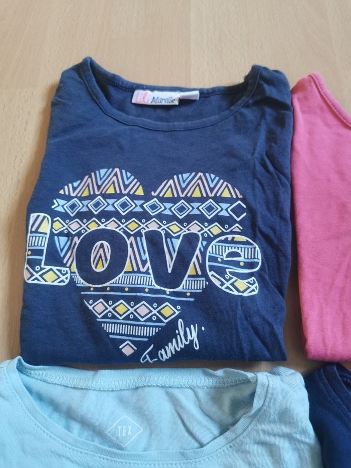 Lot de 4 t-shirts manches longues 3 ans - photo numéro 5