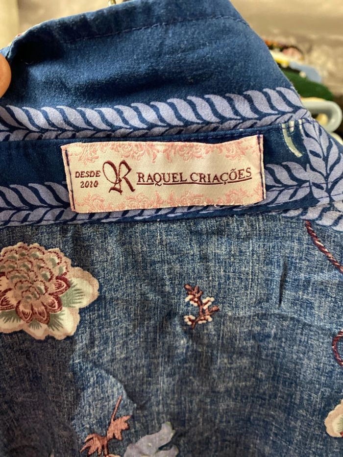Chemise fluide imprimée taille L-XL - photo numéro 8