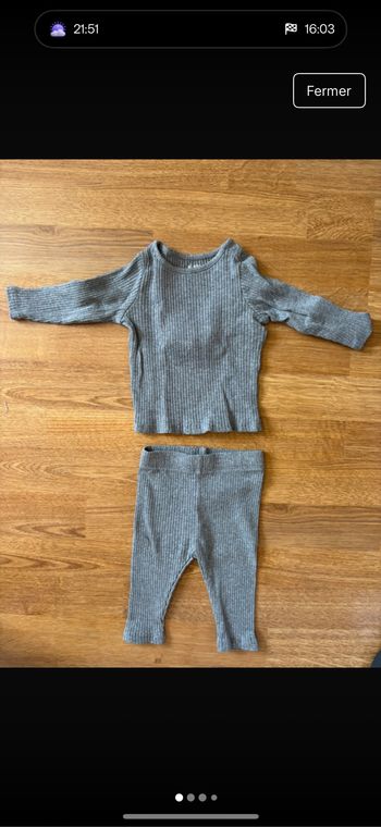 Ensemble taille 3 mois