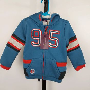 Gilet zippé à capuche sergent major