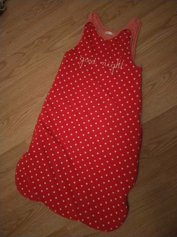 Jolie turbulette rouge à pois