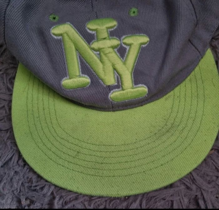 Casquette gris et jaune fluo taille L - photo numéro 6