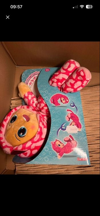 Poupée bébé cabriole neuve lansay