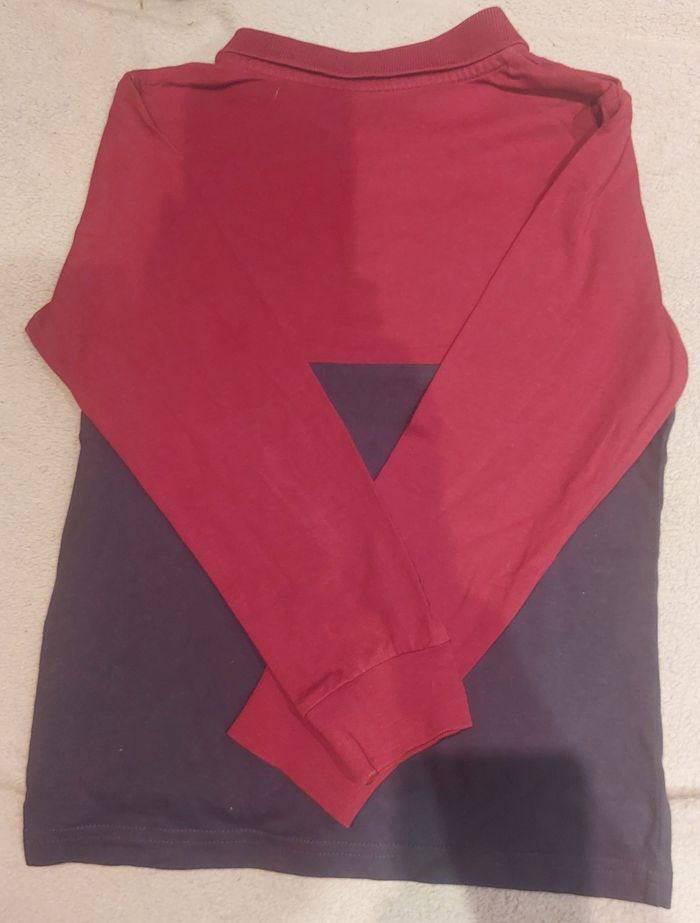 Polo bicolore  8ans garçon - photo numéro 4