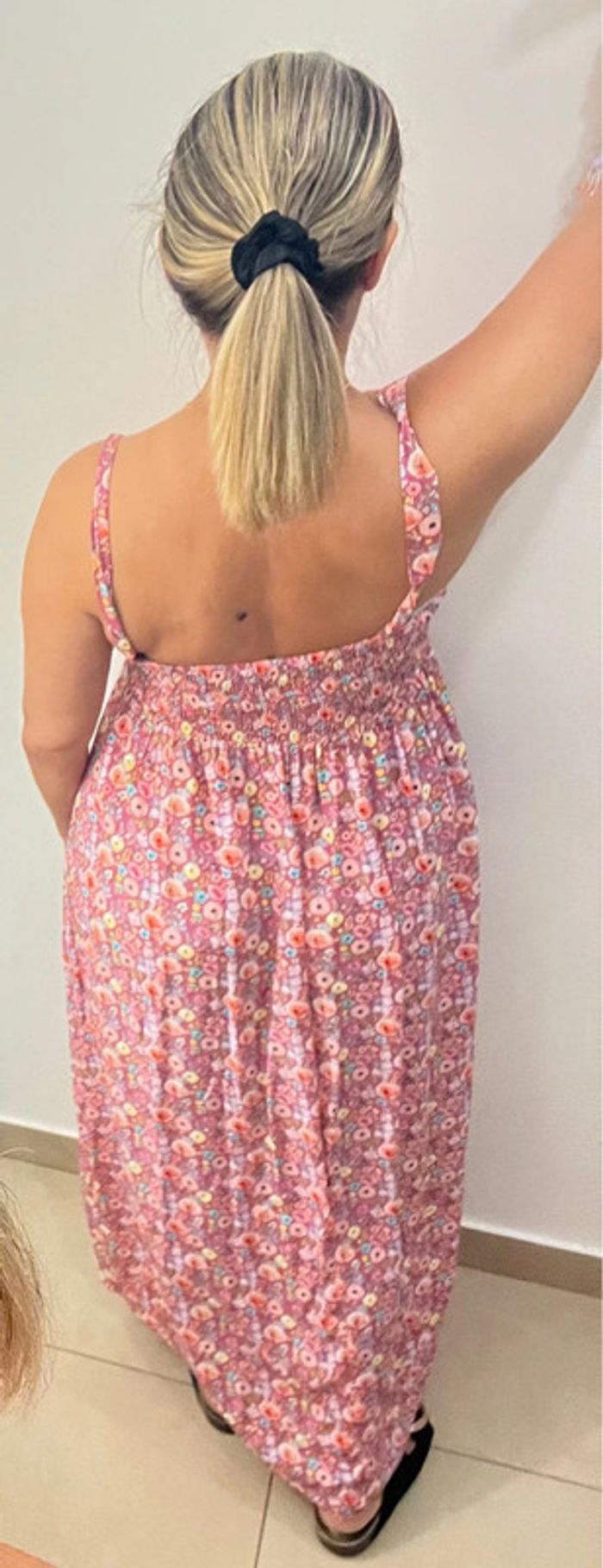 Robe longue fleurie Taille 38 - photo numéro 4