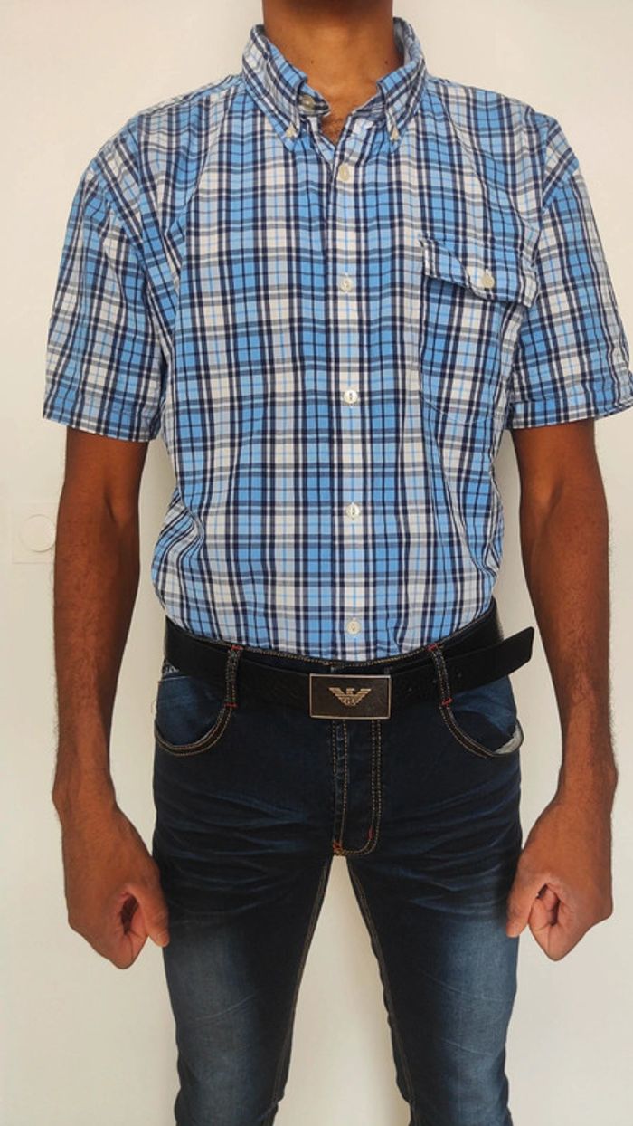 Élégante Chemise à carreaux Tommy Hilfiger XXL - photo numéro 2