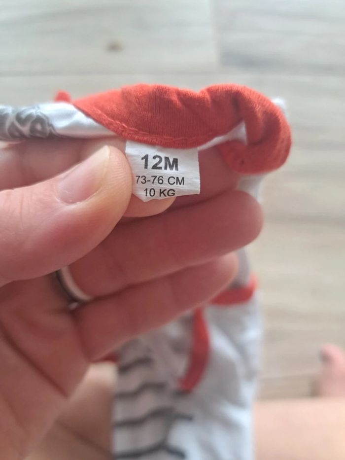 Pyjama fin super Mario 12 mois - photo numéro 3