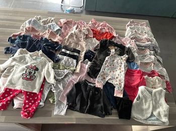 Lot fille 9 mois 41 pièces