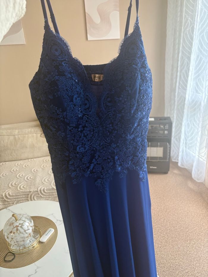 Robe soirée bleu - photo numéro 2