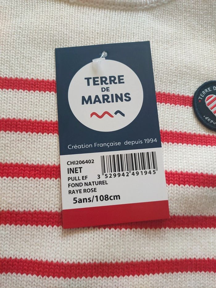 Pull EF Terre de marin 5 ans - photo numéro 4