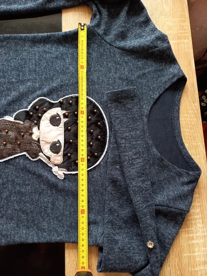Pull femme bleu T.M - photo numéro 8