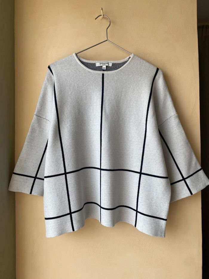 Pull 1/2 rayé Sweewë M/L - photo numéro 2