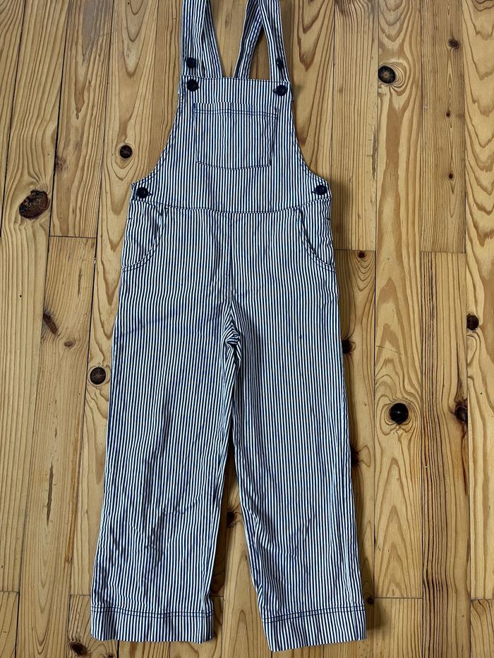 Salopette rayée Petit Bateau 6 ans