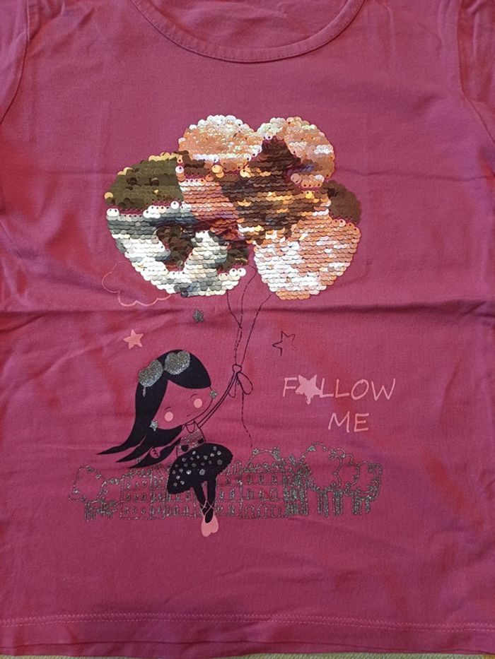 Lot 4 t-shirts manches longues 6 ans - photo numéro 3