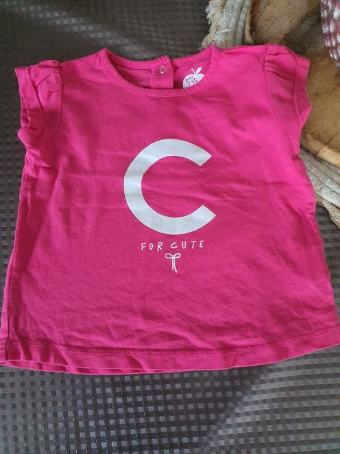 T shirt brillant tape à l'œil 2 ans