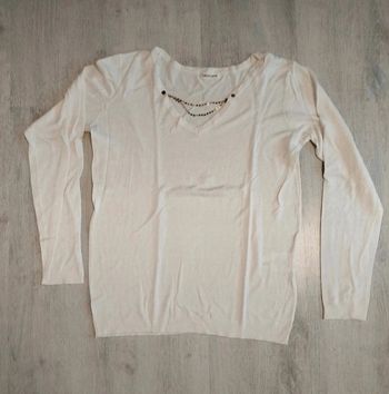 Pull avec chaîne cache cache taille L