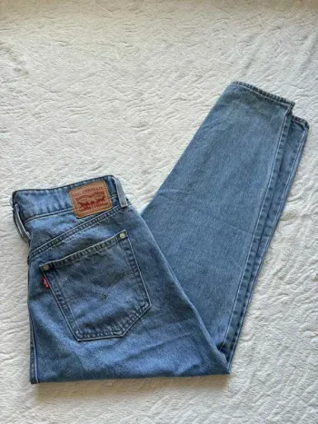 Jean Levi’s femme  High Waisted Mom Jean Bleu clair W34 L27 2XL/44 mega taille haute