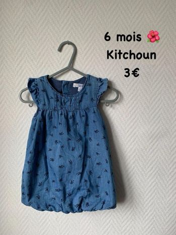 Robe 🌺 6 mois 🌺 Kitchoun
