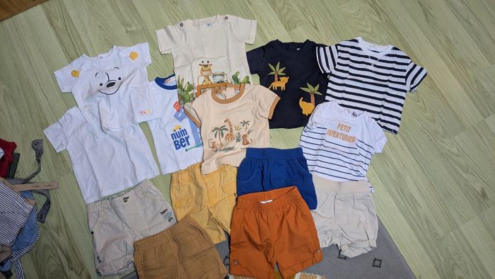 Shorts et t-shirts bébé garçon 3 mois
