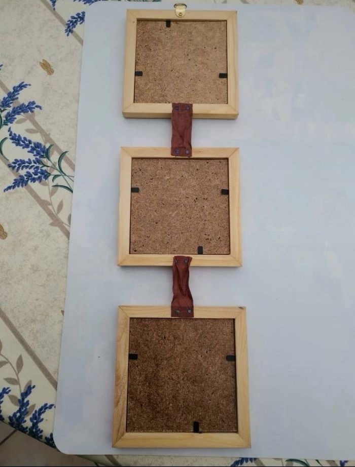 Lot de 3 cadres décoratifs pour photos - photo numéro 2