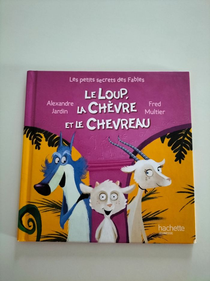 Livre le loup, la chèvre et le chevreau