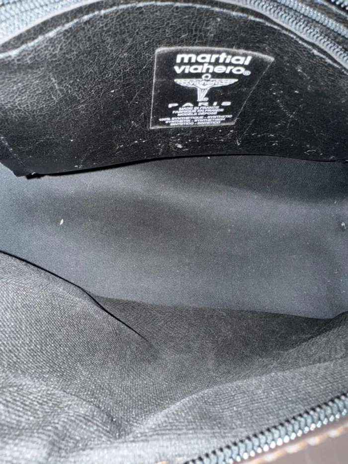 Sac porté épaule Martial viahero Paris marron - photo numéro 6