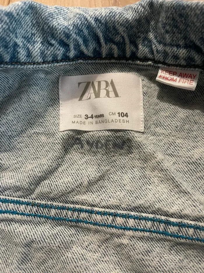 Veste en jean Zara - photo numéro 5