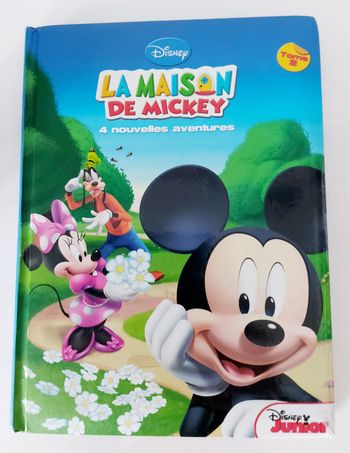 Livre Mickey 4 histoires