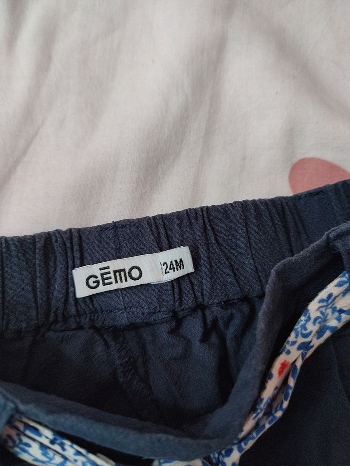 Short bleu marine - 24 mois - Très bon état - Gémo - photo numéro 5